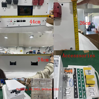 Kit de stockage d'énergie solaire DIY 15KWH YIXIANG V2 BOX 16s 51.2V 628Ah Batterie Lifepo4 avec BMS IP54 CANBUS/RS485