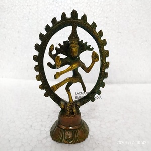 Estatua de Dios de shiva, natraj de latón - Product Image 1