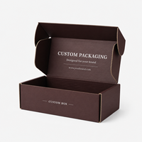 Boîtes d'expédition en papier ondulé pliables personnalisées de qualité supérieure avec logo, boîte de luxe pour les boutiques, les cadeaux, les bijoux, les cosmétiques, l'emballage