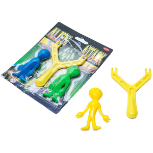 Trò Chơi Tiệc Chơi Đồ Chơi Mới Lạ TPR Mềm Mini Người Ngoài Hành Tinh Tấn Công Flanger Người Ngoài Hành Tinh Sling Shot Dính Người Ngoài Hành Tinh Catapult - Product Image 2