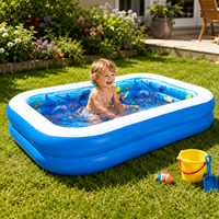 Piscine gonflable familiale en PVC épaisse, écologique, pour enfants et adultes, idéale pour l'été, vente en gros