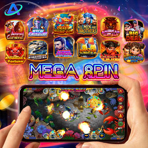 Juego de Pesca para 8 Jugadores, Megaspin, Juego en Línea, Aplicación de Habilidad, Software de Juego de Pesca de Sirenas - Product Image 1