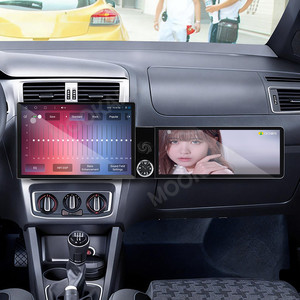 Autoradio MOOKAKA 13,1+12,3 pouces pour Volkswagen <span class=keywords><strong>Fox</strong></span> 2014-2018, navigation GPS Android, stéréo, CarPlay sans fil, autoradio Plug and <span class=keywords><strong>Play</strong></span> - Product Image 6