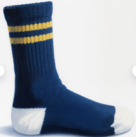 Chaussettes en coton personnalisées du fabricant de marque pour bébés filles tout-petits et hommes avec éléments athlétiques sportifs