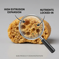 Aliments secs pour chiens OEM ODM en gros, aliments secs pour chiens sous marque privée, aliments pour animaux de compagnie lyophilisés au poulet, naturels, complets et équilibrés en vrac