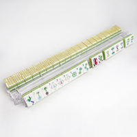 Set Mahjong Akrilik Ukiran Kustom Grosir 4 Lapis Gaya Amerika