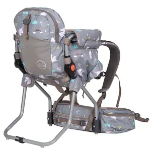 Porte-sac à dos bébé pour maman, bambin, randonnée, sac à dos avec siège de sécurité, pare-soleil