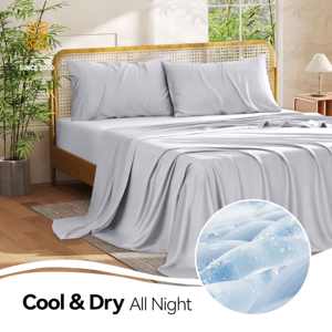 Комплект постельного белья 100% из органического бамбука и бамбуковых простыней, 4 шт. - Product Image 2