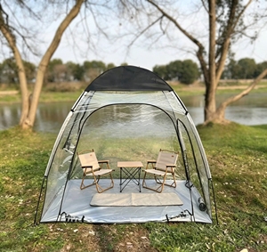 Weatherproof Warm Transparent PVC Four-Season Portable Outdoor Sun Room Multi-Functional One Bedroom Camping <b>Tent</b> 180X130x160cm - Product Image 5