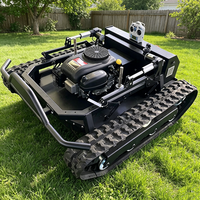 Robot Pemotong Rumput Remote Control Mesin Bensin Laris untuk Penggunaan di Rumah dan Kebun, Penjualan Mesin Pemotong Rumput