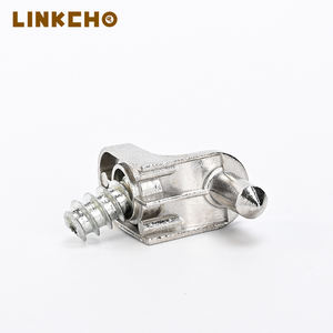 Connecteurs cachés en nickel-fer de 6 mm en forme de L pour étagères, durables, antirouille, étanches, pour armoires d'<span class=keywords><strong>angle</strong></span>, support d'étagère 2-en-1 - Product Image 4