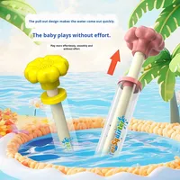 Pistolet pulvérisateur manuel en plastique pour jardin, avec contrôle de débit variable, composants en aluminium pour usage extérieur - Jouet de plage pour enfants et adultes