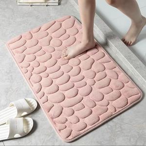 Modern Bathroom Entrance Marble Shaped Printed <b>Door</b> <b>Mat</b> Anti slip and Absorbent Memory Cotton <b>Mat</b> - Product Image 6