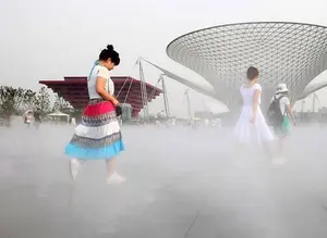 चीन कारखाने कोहरे मशीन पानी धुंध नलिका आउटडोर उच्च दबाव धुंध प्रणाली
