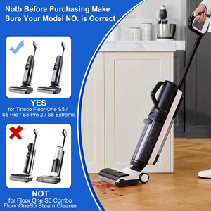 <span class=keywords><strong>S5</strong></span> & <span class=keywords><strong>S5</strong></span> PRO 2 rouleau de brosse de remplacement pour <span class=keywords><strong>Tineco</strong></span> Floor ONE <span class=keywords><strong>S5</strong></span> pièces de rechange pour <span class=keywords><strong>aspirateur</strong></span> sec humide sans fil extrême 2.0 - Product Image 3