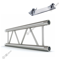 Gran oferta, armazón de techo de aluminio con estilo plano, fácil instalación, armazón de iluminación de escenario para sistema de armazón de techo