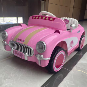 Fantástico <span class=keywords><strong>Auto</strong></span> Eléctrico Rosa para Niñas, <span class=keywords><strong>Auto</strong></span> de Juguete con Control Remoto de 12V, Luces y Música, <span class=keywords><strong>Auto</strong></span> Eléctrico para Niños - Product Image 4