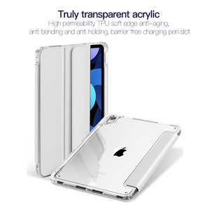 Étui de protection antichute pour tablette Huawei MatePad <span class=keywords><strong>SE</strong></span> avec compartiment invisible pour stylet, dos transparent anti-jaunissement et fonction veille/réveil automatique – Vente en gros - Product Image 2