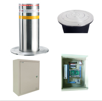 Borne de stationnement à télécommande rétractable en acier inoxydable/borne de levage hydraulique automatique