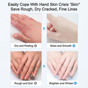 Crème pour le corps en marque privée pour peaux sèches et gercées, niacinamide, squalane, anti-gerçures, blanchissante, hydratante, crème pour les mains - Product Image 5
