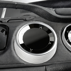 Cache-boutons de commande en métal SHANQI pour <span class=keywords><strong>BMW</strong></span> E90/E91/E92/E93/E70/E71/<span class=keywords><strong>E82</strong></span>/E81/E87 Console centrale Intérieur automobile - Product Image 3