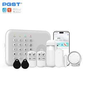 <span class=keywords><strong>Sistema</strong></span> <span class=keywords><strong>di</strong></span> <span class=keywords><strong>Allarme</strong></span> Domestico Wireless Portatile <span class=keywords><strong>PGST</strong></span> Tuya Smart WiFi 4G/GSM in ABS Compatibile con Alexa - Product Image 1