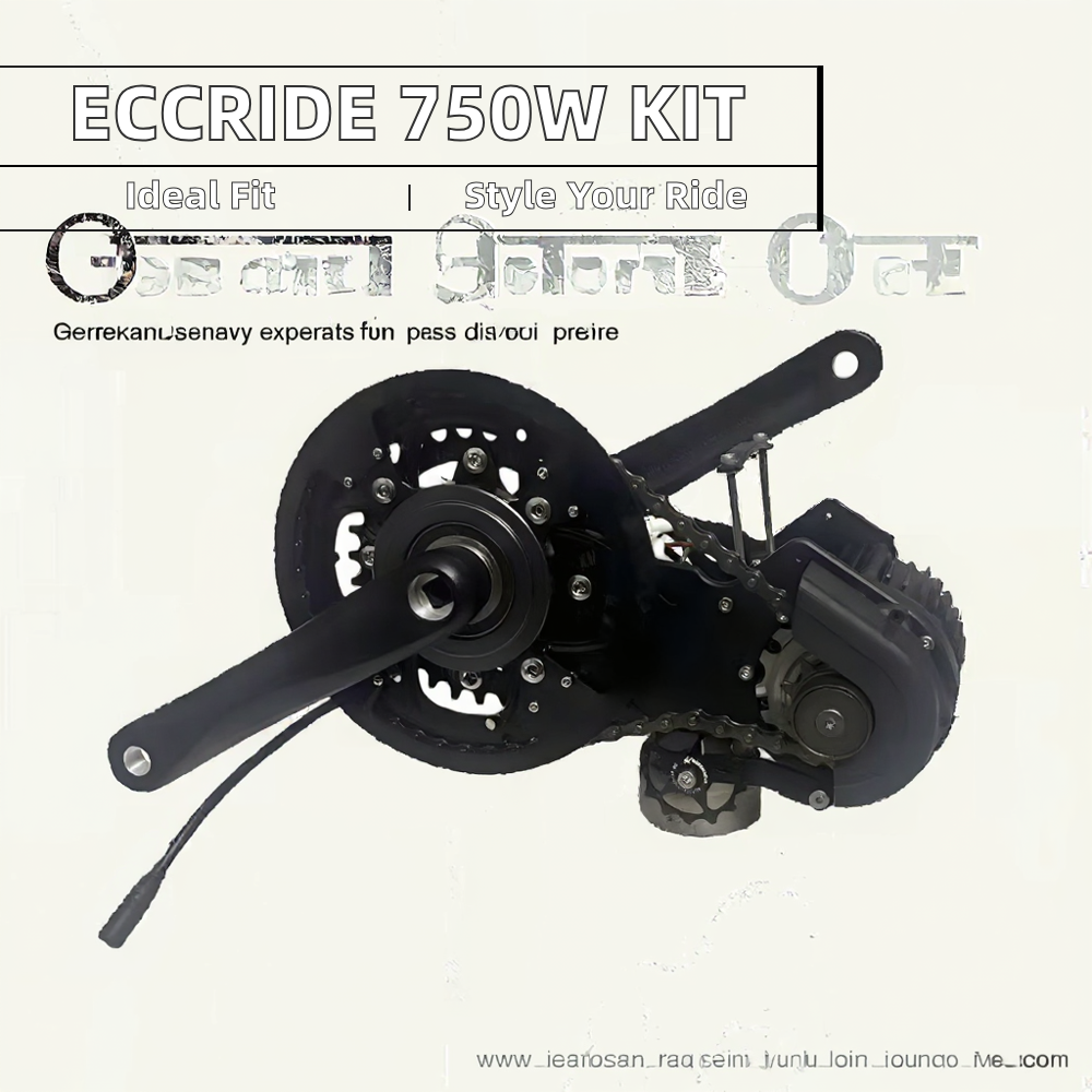 ECC M2 PRO 750W Mid Drive Motor Kit - High Torque Ebike Power