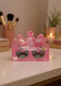 เกรโนบิล เพสราส์ขนตาปลอม K236 8D ฟูลวอลลุ่ม กระดาษธรรมดา คละสี - Product Image 2