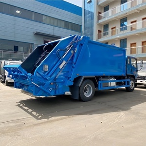 FAW 4x2 7m3 New Diesel Garbage Compression Truck Compressed Garbage Truck Factory Price - Product Image 3