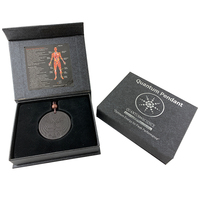 Pendentif Énergétique Quantique à Ions Négatifs en Lave, Pendentif Énergétique Quantique Japonais, Pendentif Énergétique, Alignement Sacré, Personnalisation OEM ODM