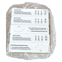 Vente en gros sacs stérilisateurs autoclave dentaire auto-scellants pochettes de stérilisation jetables pour outils de dentiste