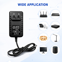 Prix d'usine Adaptateur secteur 12V 2A 24W AC/DC, alimentation à découpage personnalisable (normes US, EU, UK, AU) pour lampe LED