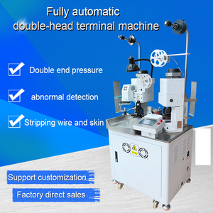 3Q Fully <strong>Automatic</strong> Double Head <strong>Wire</strong> Cutting And Cable <strong>Terminal</strong> Crimping <strong>Machine</strong> Manufacturers - Product Image 3