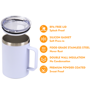 Bouteilles d'eau isothermes en acier de luxe de 12, 14, 16 et 24 oz, vierges, pour la vente en gros, avec boîtes cadeaux - Product Image 6