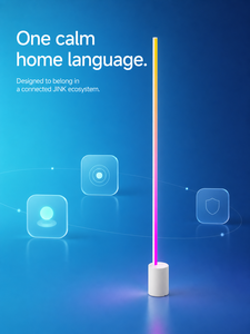 Lampe de sol intelligente JINK Axis F1 Ultra Matter Smart RGB, lampe d'ambiance moderne pour le coin du salon, maison connectée - Product Image 5