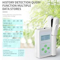 GYJ-D 4In1 testeur de nutrition des plantes chlorophylle mètre détecteur de teneur en azote avec stockage de données et analyse pour l'agriculture