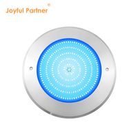 Luz LED Sumergible para Piscina PAR56 RGB Ultrafina de 35W, Cambio de Color, AC12V, IP68, 100% Sellada con Resina, Acero Inoxidable, Regulable, Impermeable