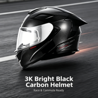 Nouveau casque de moto intégral professionnel en fibre de carbone AR936 pour hommes adultes, taille plus, course de moto, vélo électrique, toutes saisons