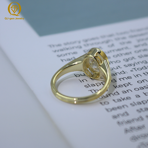 Anillo de mujer de estilo retro, joyería elegante, oro de 18 quilates, diamante sintético de alta claridad, color D, certificado IGI, personalizado para aniversario - Product Image 3