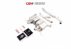 ท่อไอเสีย catback SUS304หรือไทเทเนียมประสิทธิภาพสูงเสียงคำรามสำหรับ VW <span class=keywords><strong>arteon</strong></span> 2.0T - Product Image 2