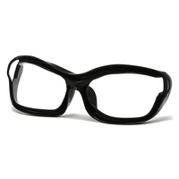 Lunettes de protection post-chirurgicales en PC pour adultes, traitement laser de la myopie, protection UV400 anti-éblouissement pour yeux secs
