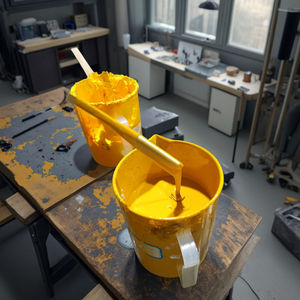 Cina produttore fluorescente/brillante pasta di colore liquido Silicone inchiostro pigmento 1kg MOQ per la vernice - Product Image 3