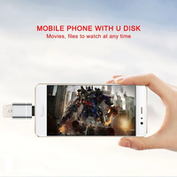 Câble adaptateur OTG USB C mâle vers USB femelle avec protection contre les courts-circuits pour téléphone portable Samsung MacBook Pro