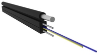Câble de descente FTTH GJYXCH, fibre optique extérieure, modèle unique G657a2, 1 cœur, câble de descente en fibre optique monomode, 1 cœur