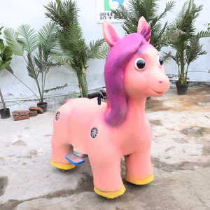 สกู๊ตเตอร์ไดโนเสาร์ไฟฟ้าเคลื่อนที่ได้สำหรับเด็ก สำหรับสวนสนุก - Product Image 1
