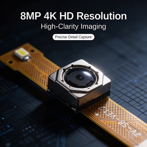 Module de caméra MIPI 8MP 4K avec autofocus, sans distorsion, avec éclairage d'appoint, câble flexible FPC, caméra pour tablette pour la photographie et la vidéo - Product Image 2