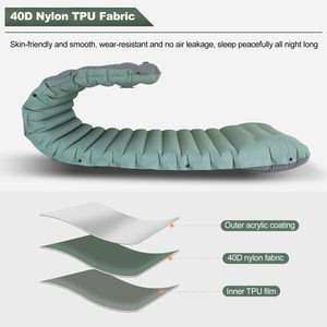 ODM OEM Inflatable <b>Air</b>-Filled Mattress Car Sleeping Mat <b>Air</b> Cushion Bed Home Camping Moisture-proof Composite Fabric - Product Image 4