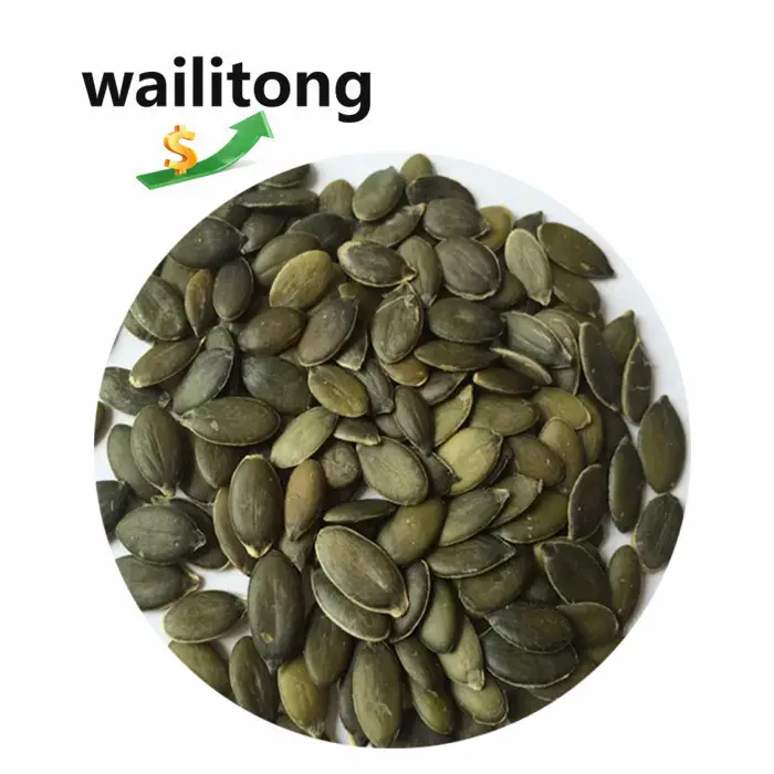 Wailitong – graines de citrouille verte brute, sans coquille, GWS 3A, peau séchée et brillante, graines de citrouille biologique, grains de citrouille, noix