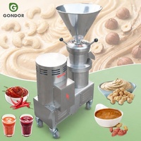 Moulin colloïdal de laboratoire pour la fabrication de confiture de piment, broyeur alimentaire pour beurre de cacahuète, noisettes, sésame et mayonnaise - Vente chaude