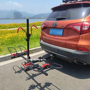 LOVEYOUNG Portabici Impermeabile in Acciaio ad Alta Capacità di Carico per SUV 4x4 <span class=keywords><strong>Fuoristrada</strong></span> - Product Image 5